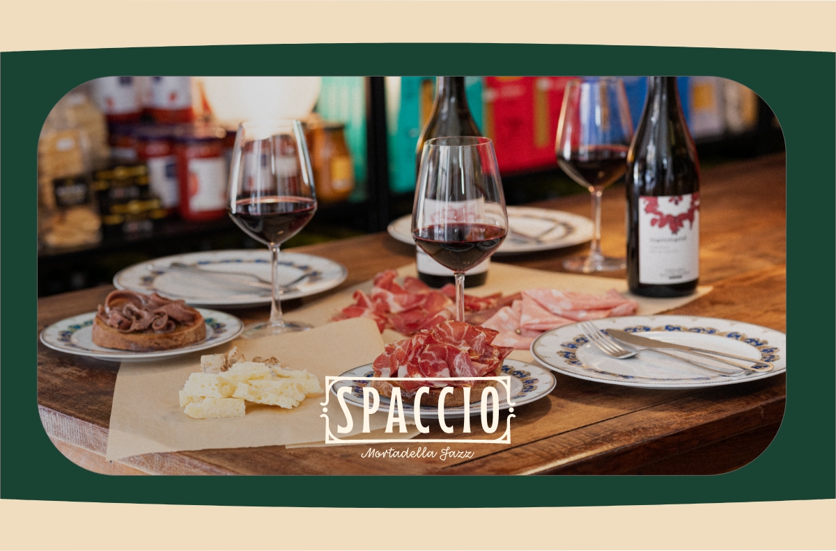 Spaccio Mortadella Jazz Bottega di Vini pregiati, Salumi e Formaggi